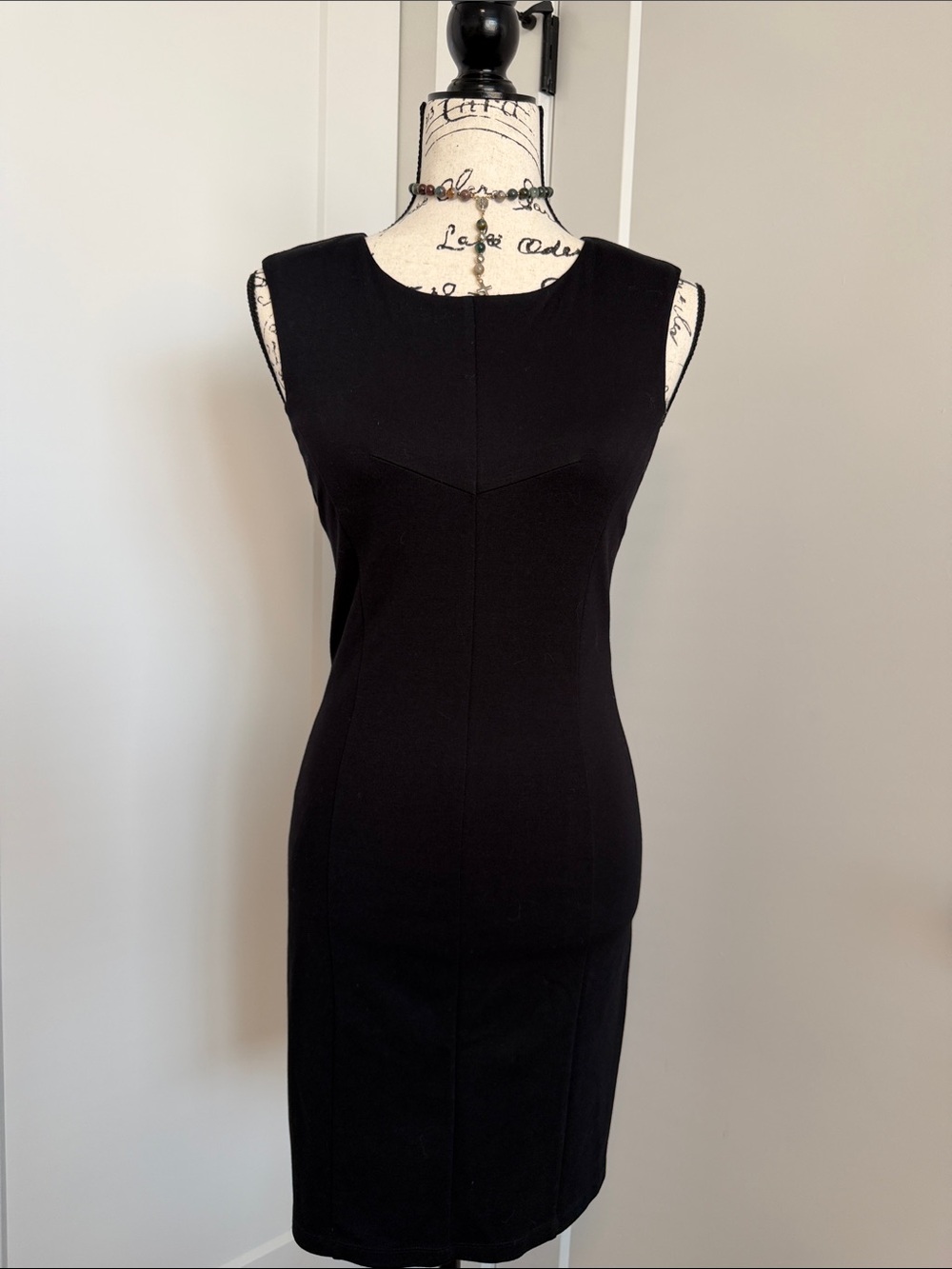 Classic Black Sheath Dress